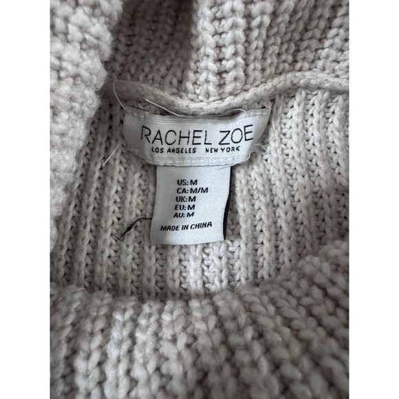 Rachel Zoe Sleeveless Turtleneck Sweater Size Medium - Picture 4 of 7